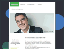 Tablet Screenshot of carsten-bangert.de